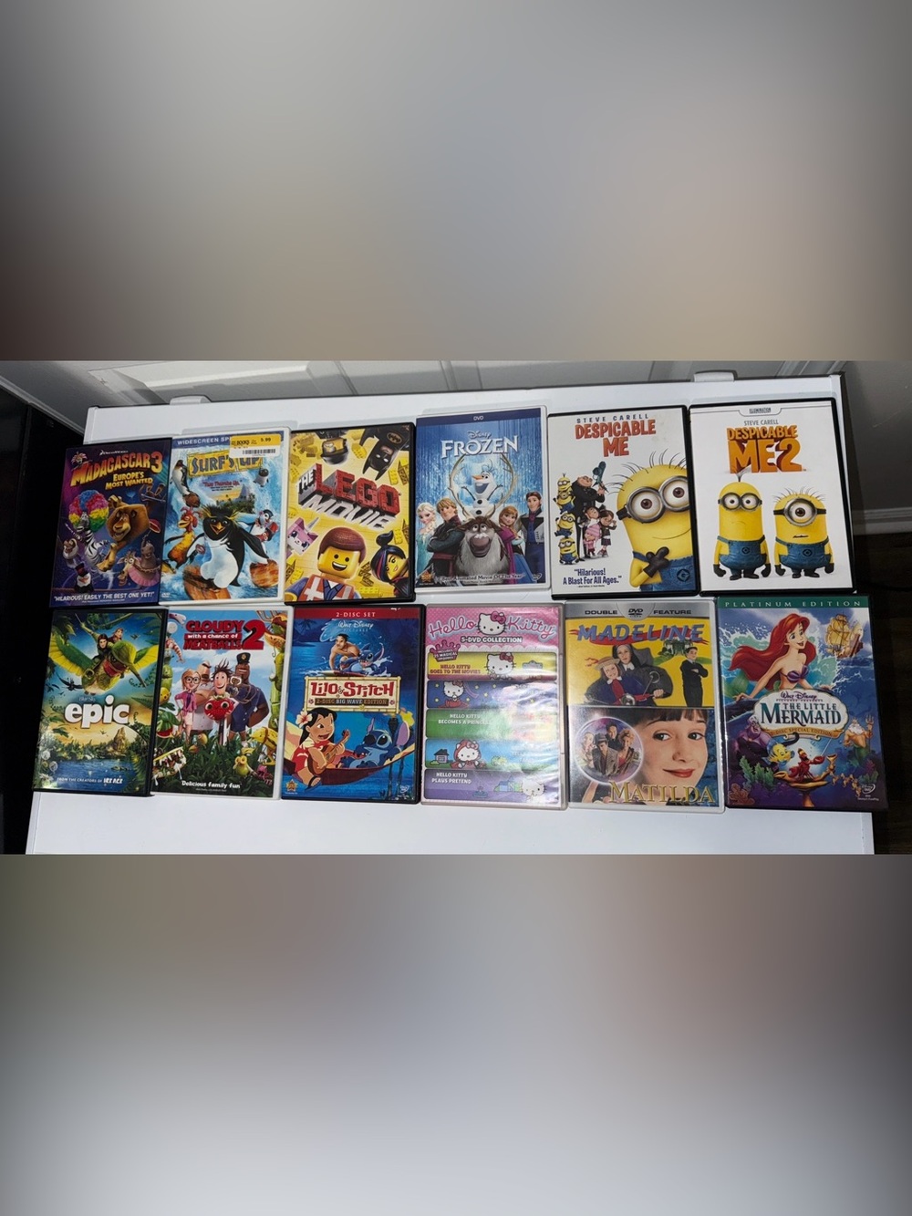 Assorted Animated Kids DVD Collection - Mixed Colors